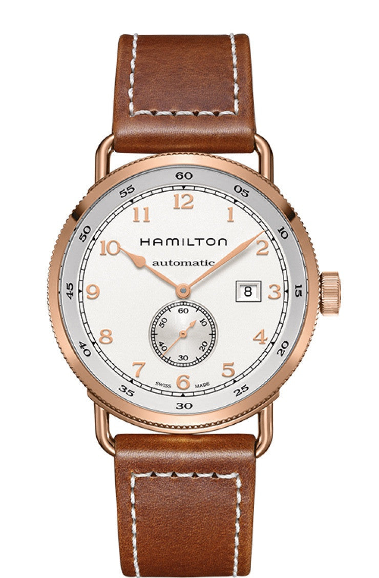 Hamilton Khaki Navy Pioneer Rose Gold Watch | H77745553 | TSJNY