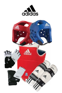 adidas taekwondo sparring gear set