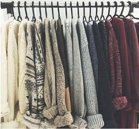 Awesome Mystery Sweaters - Over-sized Mystery Sweaters: All Hipster Colors - All Grunge Patterns.