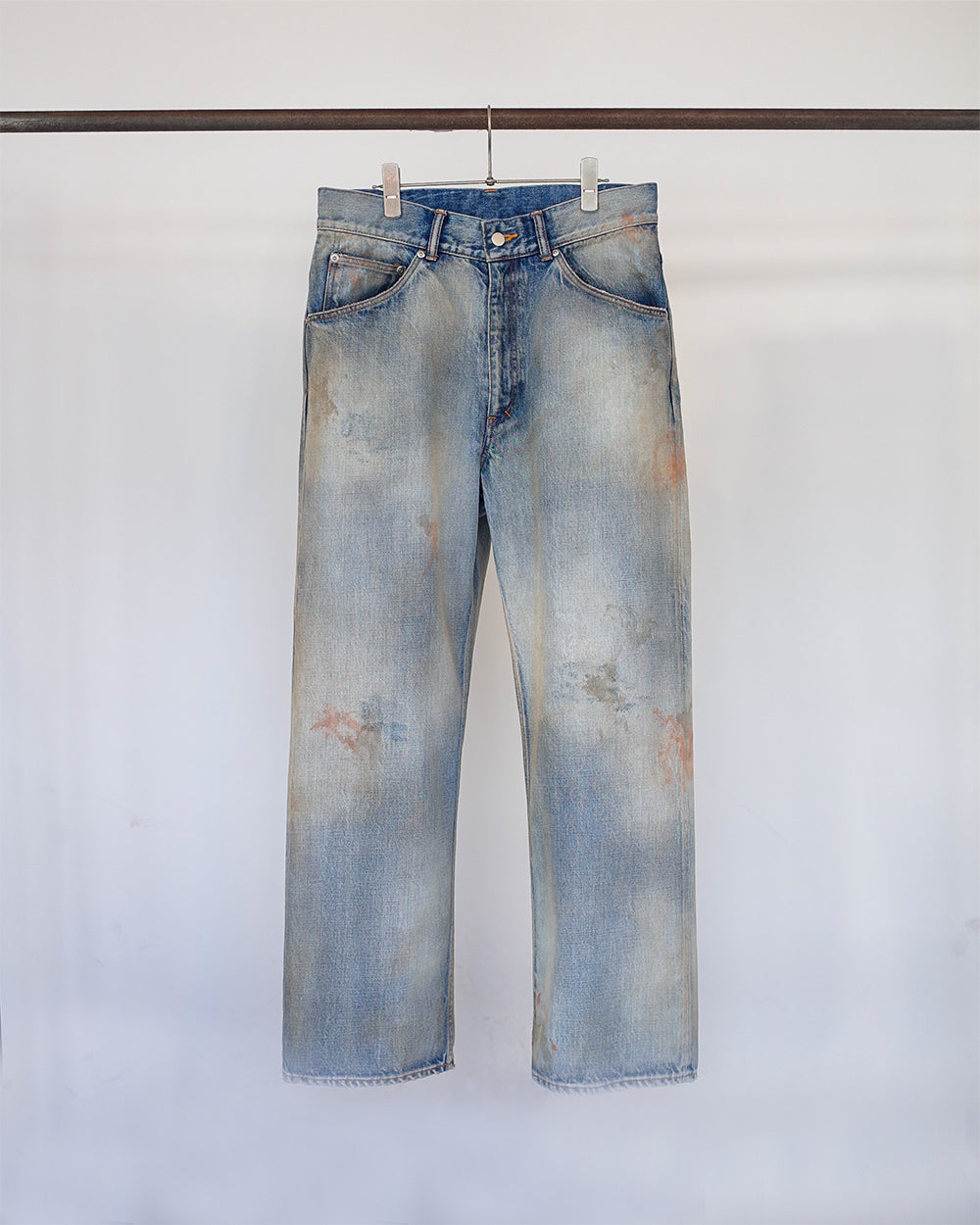 23ss ANCELLM SELVEDGE DENIM STRAIGHT 5P | labiela.com