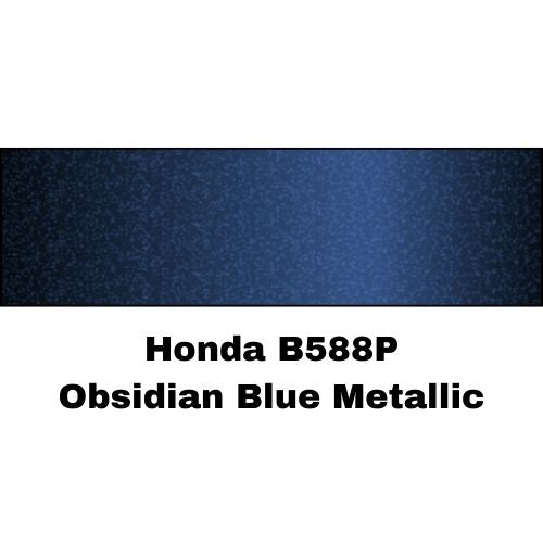 Honda B588p Obsidian Blue Metallic Low Voc Basecoat Paint