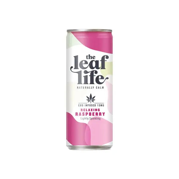 Leaf Life 15mg CBD Raspberry & Lemon Soft Drink 250ml - CBD