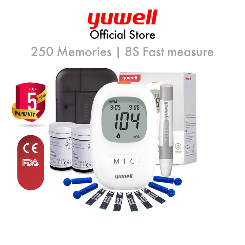 yuwell blood glucose meter