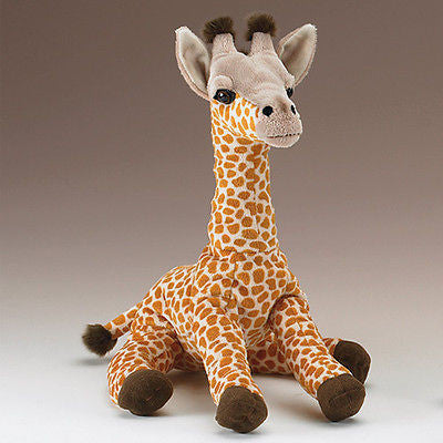 Giraffe Toy Plush Stuffed Zoo Animal by Wildlife Artists