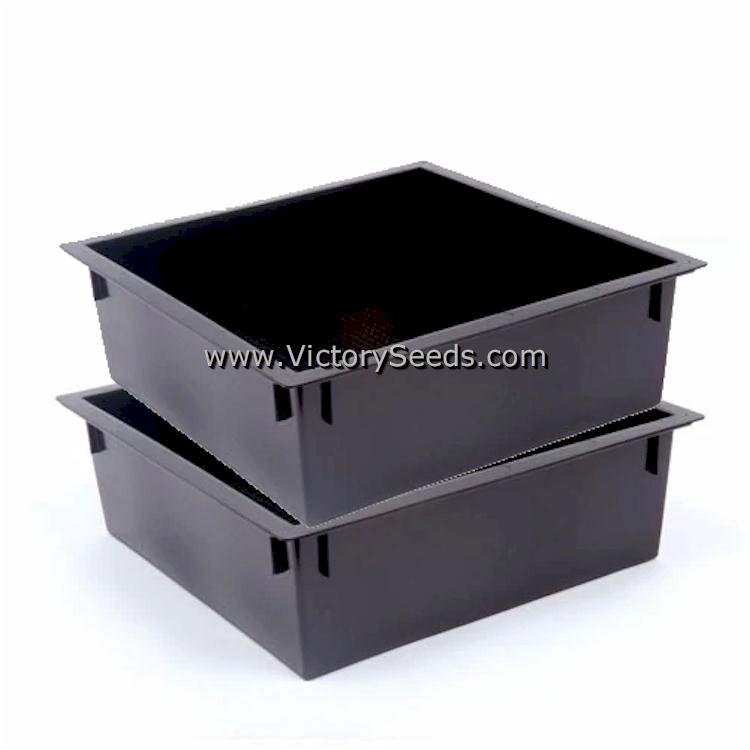 Additional bins, available separately, can be added to the Worm Factory Basic for a maximum of six levels.