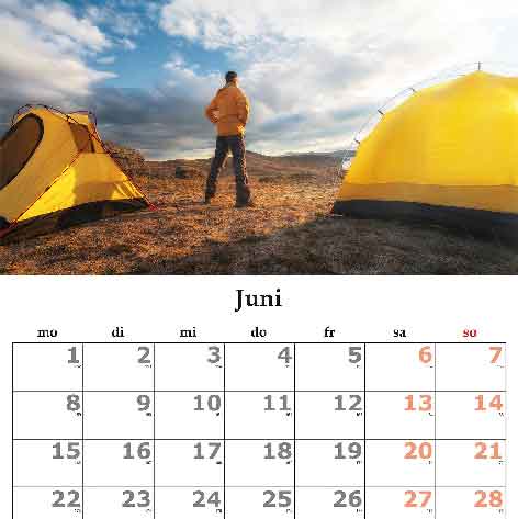 Camping Opening dates