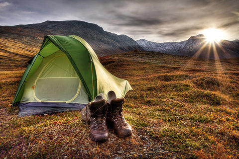 Iceland Autumn camping
