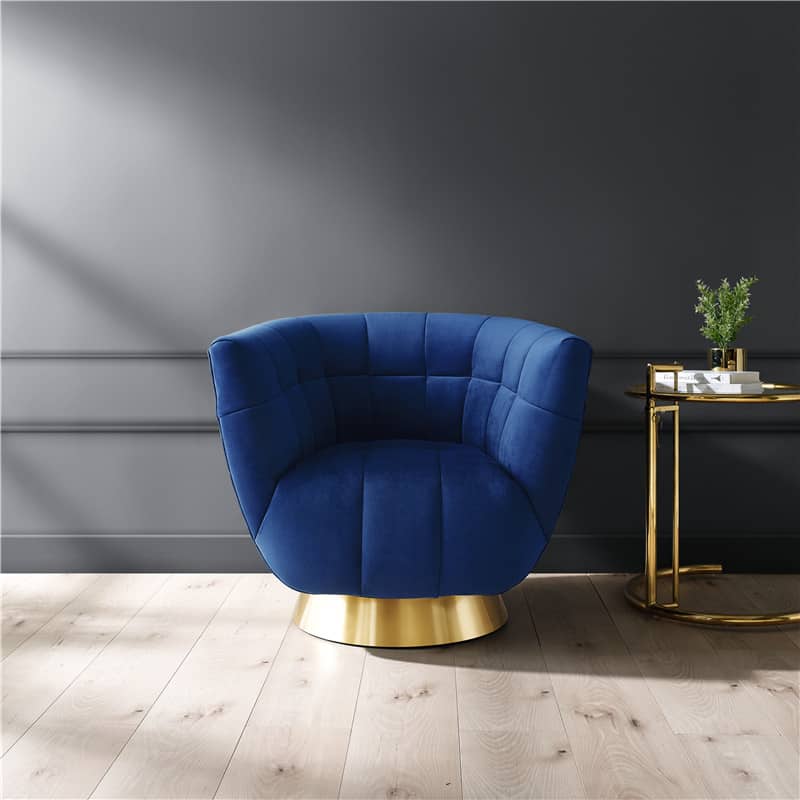 sapphire blue chair