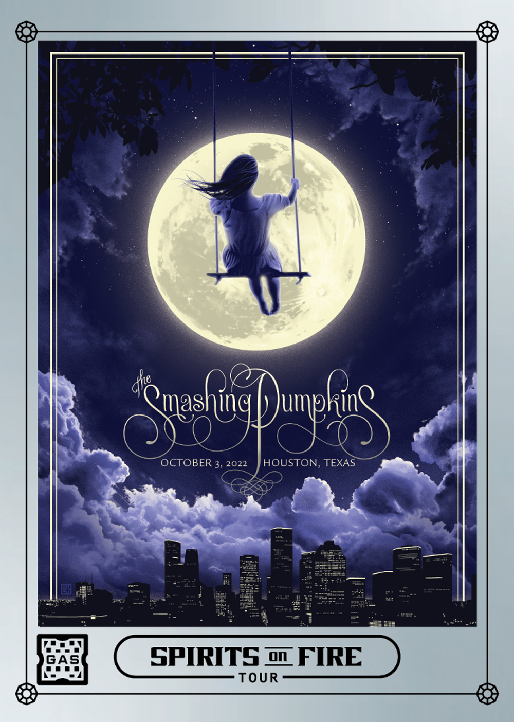 The Smashing Pumpkins Houston October 3, 2022 Exclusive GAS Trading Ca