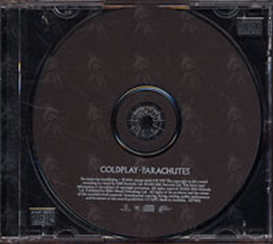 coldplay parachutes cd