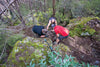 Richard, Chris and Rex dig deep at the slush fund work party, St Arnaud. Photo: Dave Mitchell