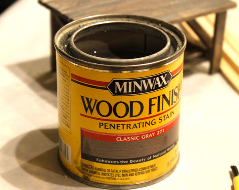 gray stain for wood