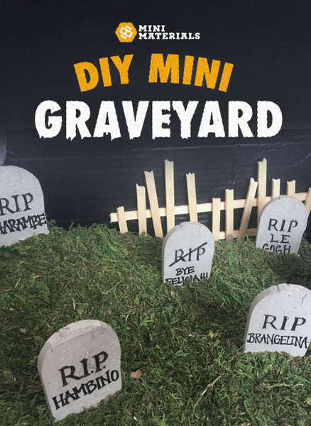 diy mini graveyard