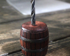 drill into mini barrel