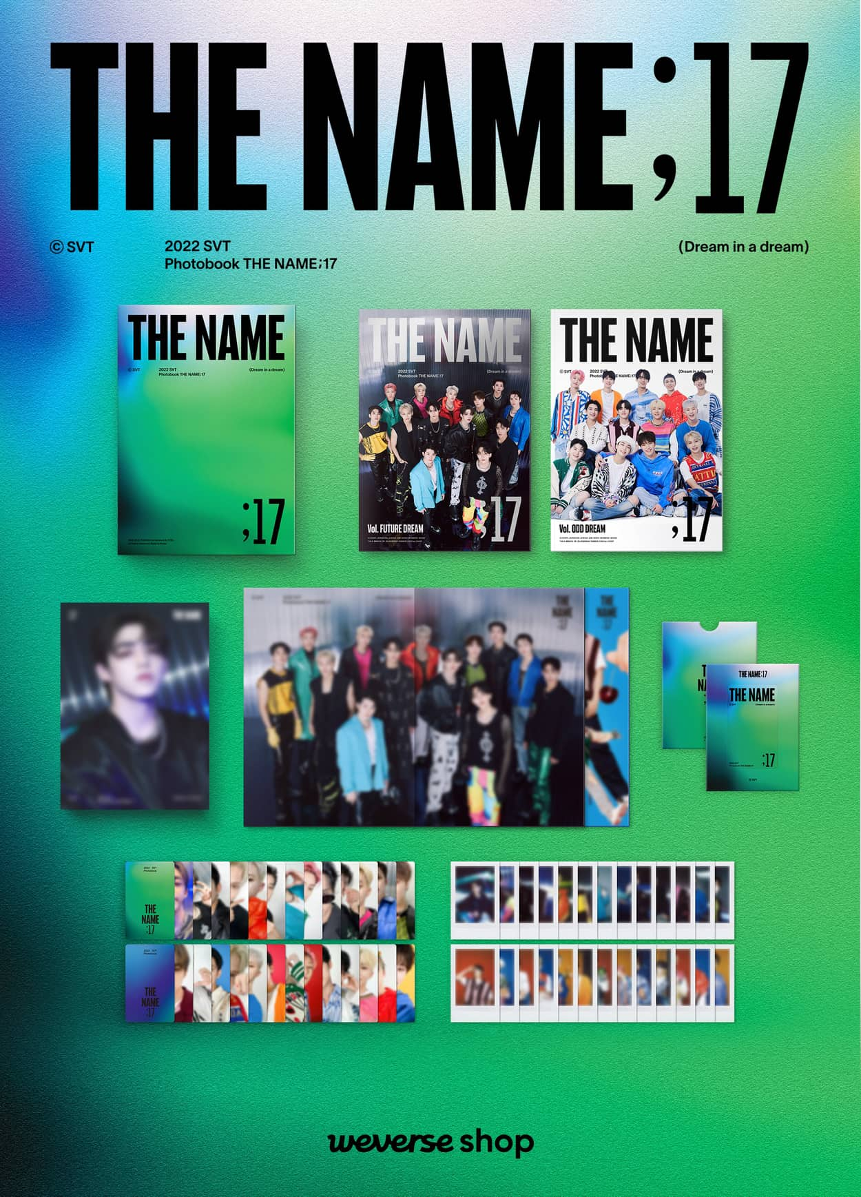 2022 SVT photobook THE NAME;17 トレカ ドギョム - K-POP