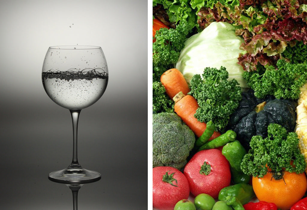 Eat well and drink much water