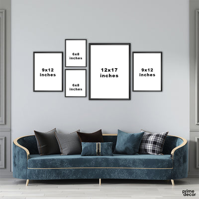 Travel More Vintage Collection (5 Panel) Travel Wall Art