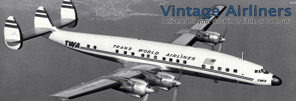 Vintage Airliners by AimHigherJets.com - Ready to Ship to your door in as little as 24 hours.