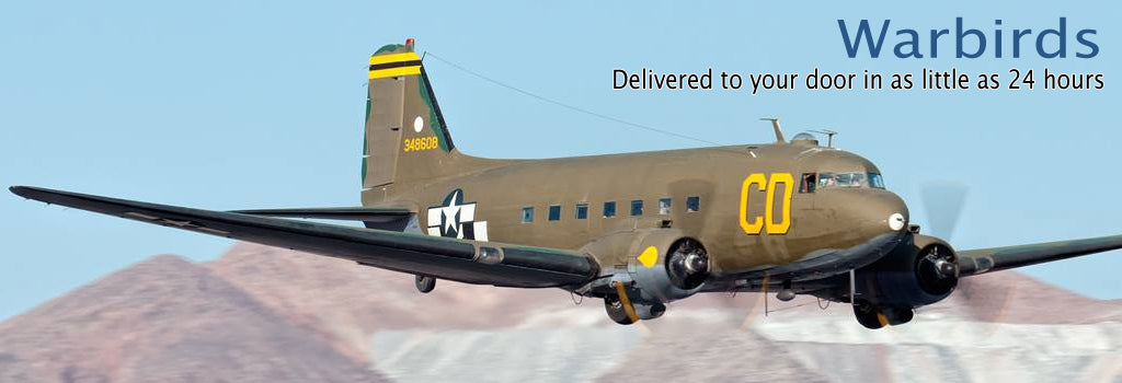 Warbirds by AimHigherJets.com - A collection of models from WWI, WWII, Korea and the Interwar years