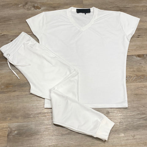 MOLLY WHITE 2 PIECE SET