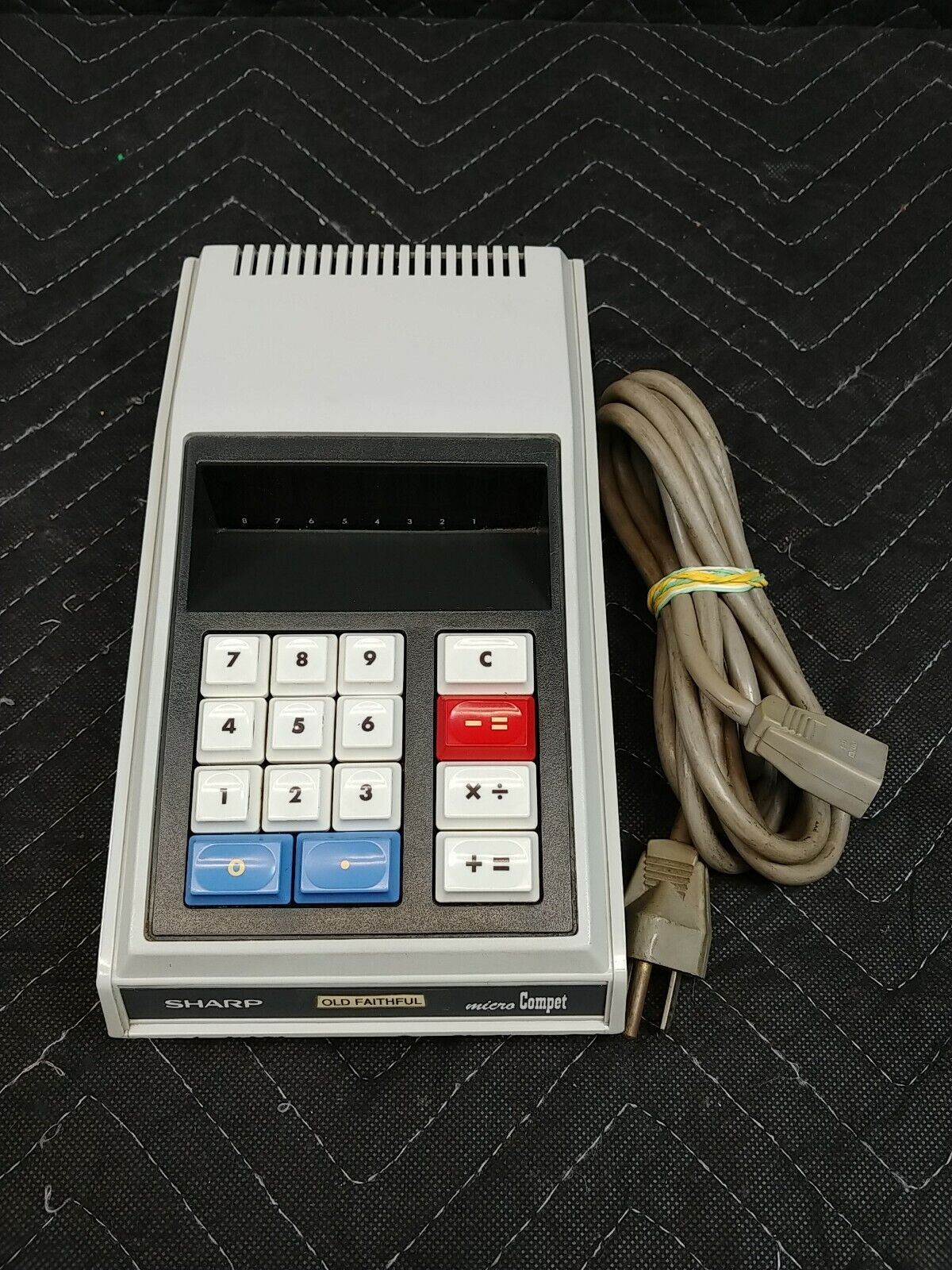 SHARP micro compet QT-8T ヴィンテージ 電卓 計算機