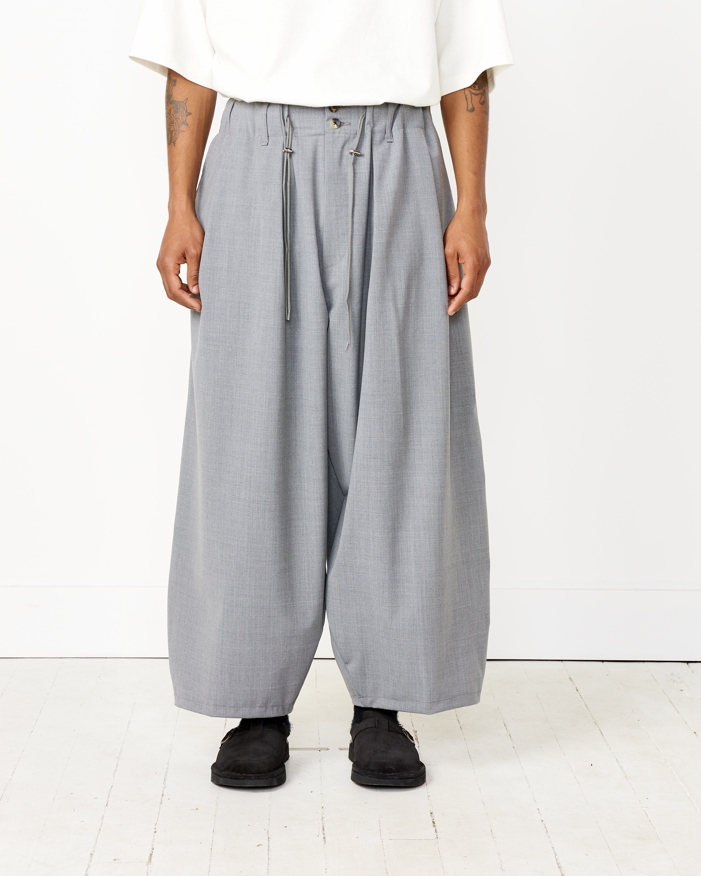 sillageのfsillage freece CIRCULAR WIDE PANTS