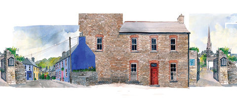 Collage of the Old Barracks, Rosscarbery