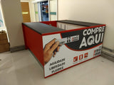 stand de vendas em shopping