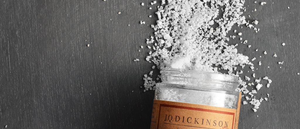 Pure, natural JQ Dickinson Sea Salt | UPROOT WINES | http://bit.ly/2646Pme