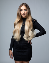 Load image into Gallery viewer, BELLAMI Silk Seam 180g 20&quot; Ash Brown/Ash Blonde (8/60) Hair Extensions
