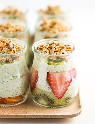 Green Tea Chia Yogurt