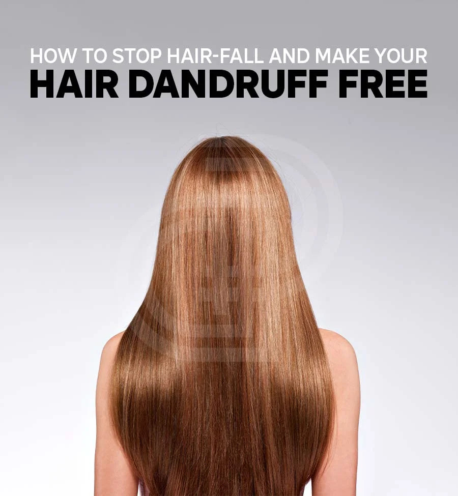 How to Stop Hair Fall & make your hair Dandruff Free? hair growth oil –  Domeli'C Pakistan