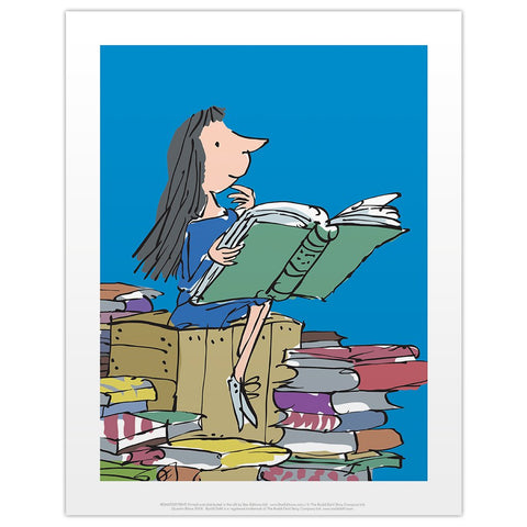 Matilda Print: Reading