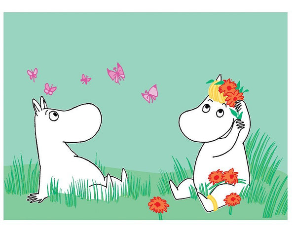 Moomintroll and Snorkmaiden Flowers