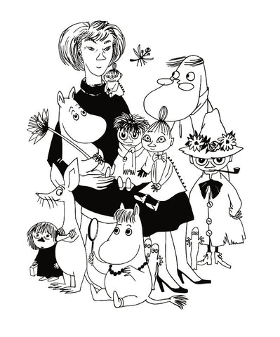 Tove Jansson and Moomins