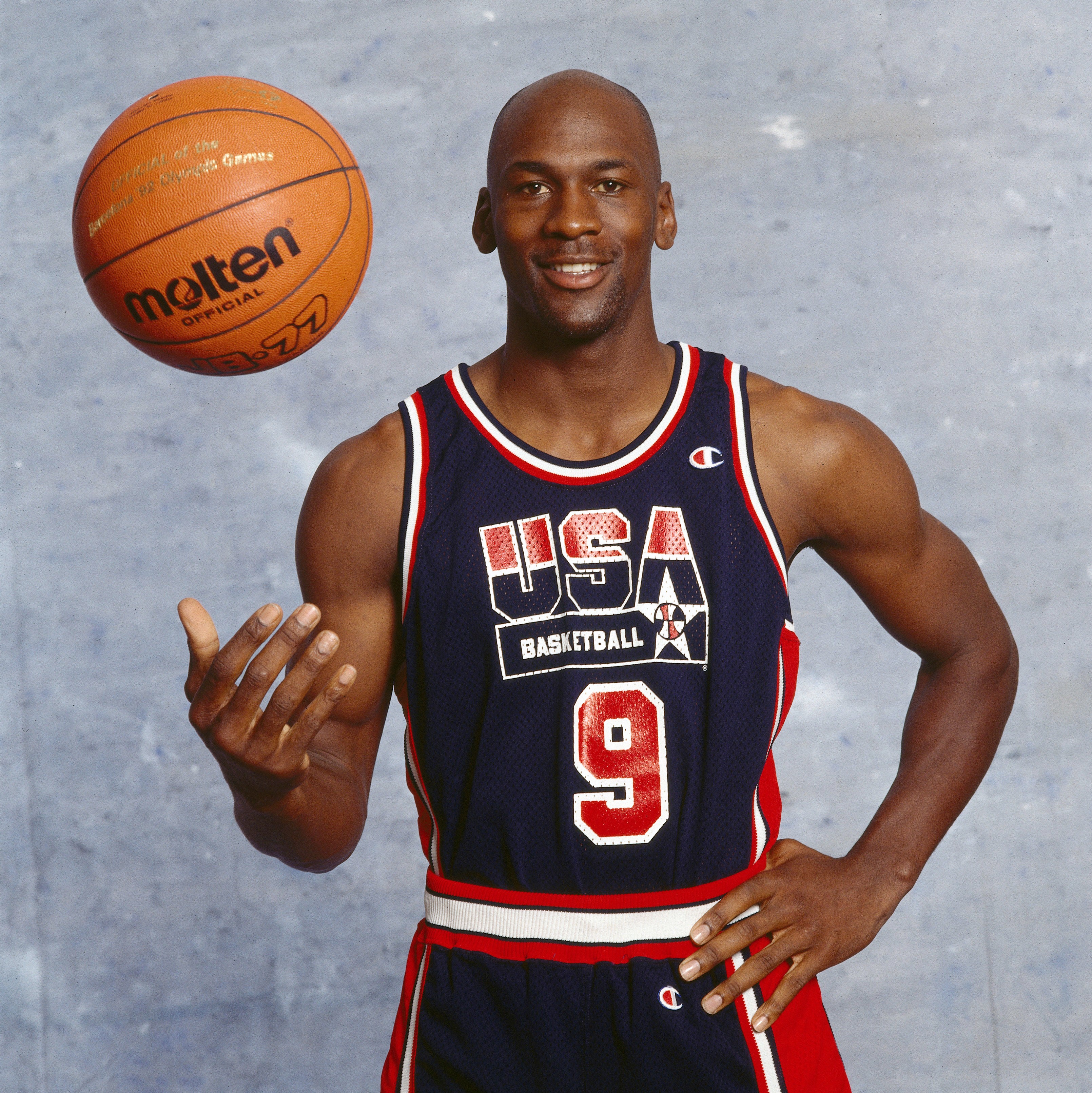 Michael Jordan, 1992 Team USA Portrait 
