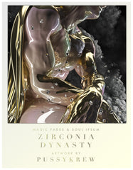 Magic Fades & Soul Ipsum - Zirconia Dynasty - CD+Poster w/ art by PUSSYKREW
