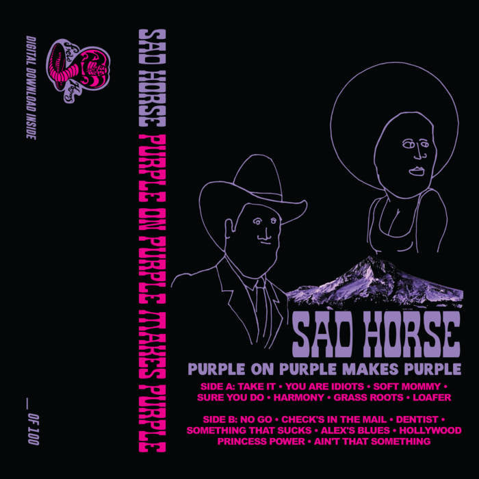Sad Horse - Purple On Purple Makes Purple - Cassette