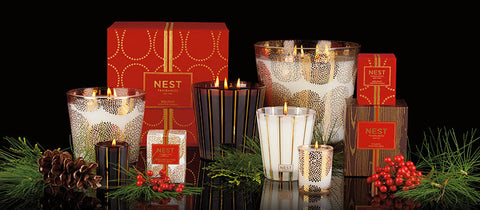 Nest Fragrance Holiday Classic Candle & Reed Diffuser Set 