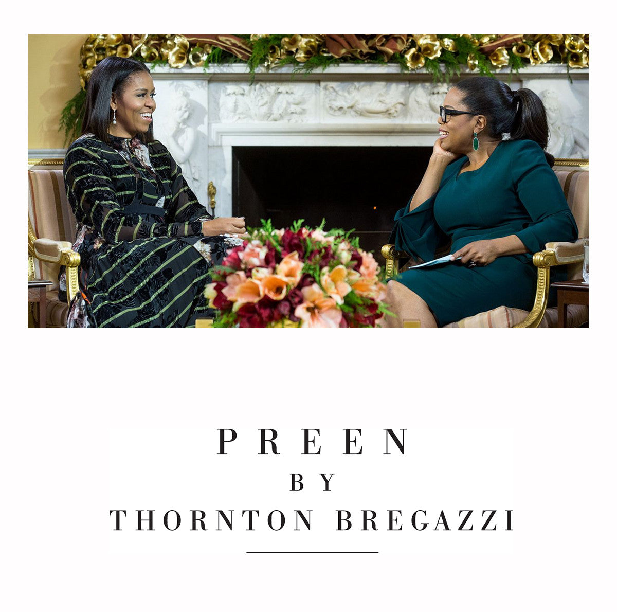 Michelle Obama in Preen by Thornton Bregazzi