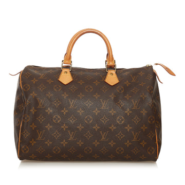 Louis Vuitton Monogram Speedy 35 Boston Bag