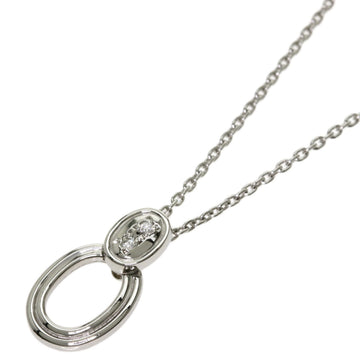 Christian Dior Dior Diamond Necklace Platinum PT850 / PT900 Ladies