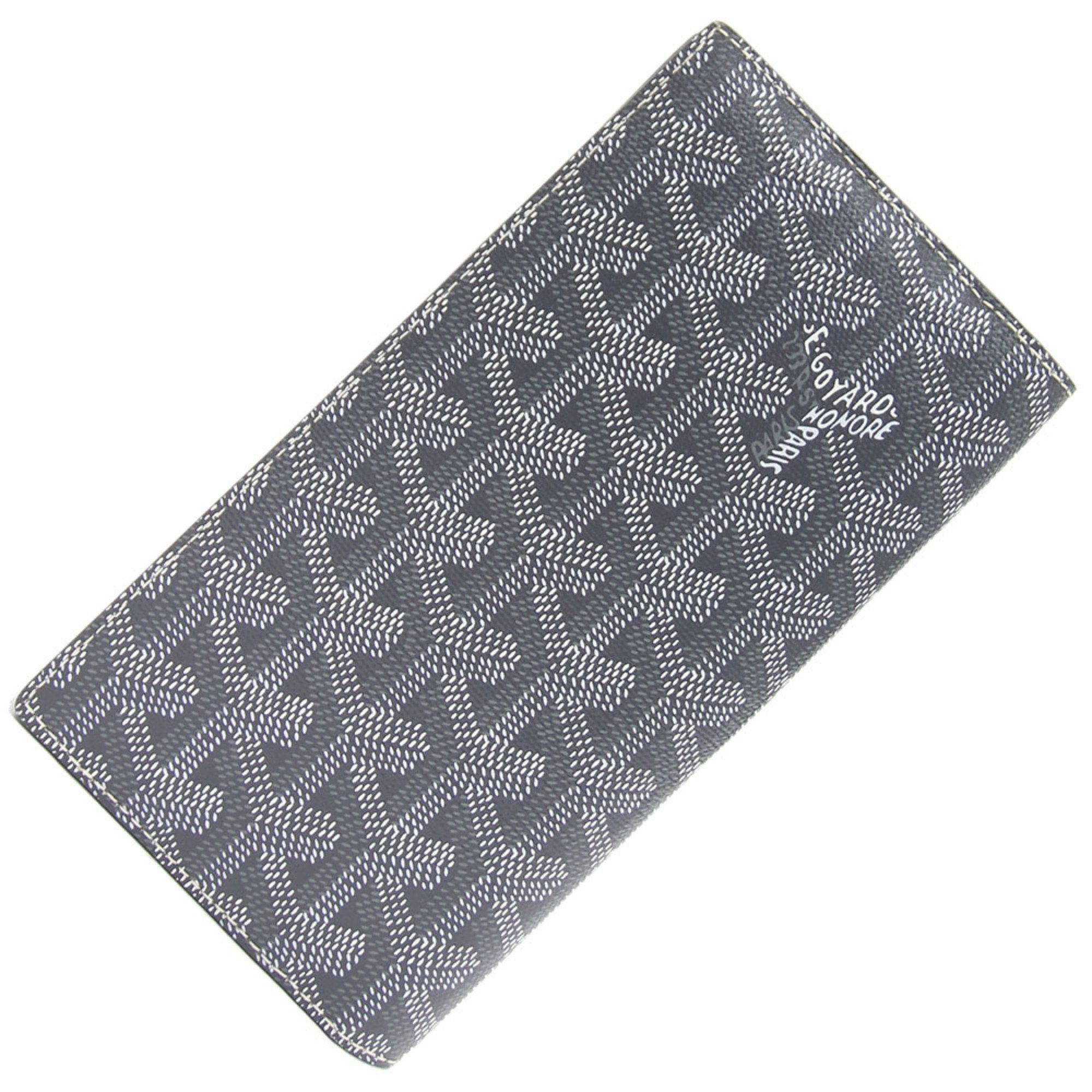 Goyard Smartphone Cover Herringbone Lampard Gray Coated Canvas Leather