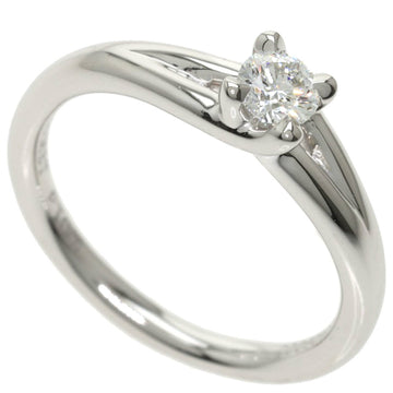 Chaumetian Solitaire Diamond G-VS1 Ring Platinum PT950 Ladies Chaumet