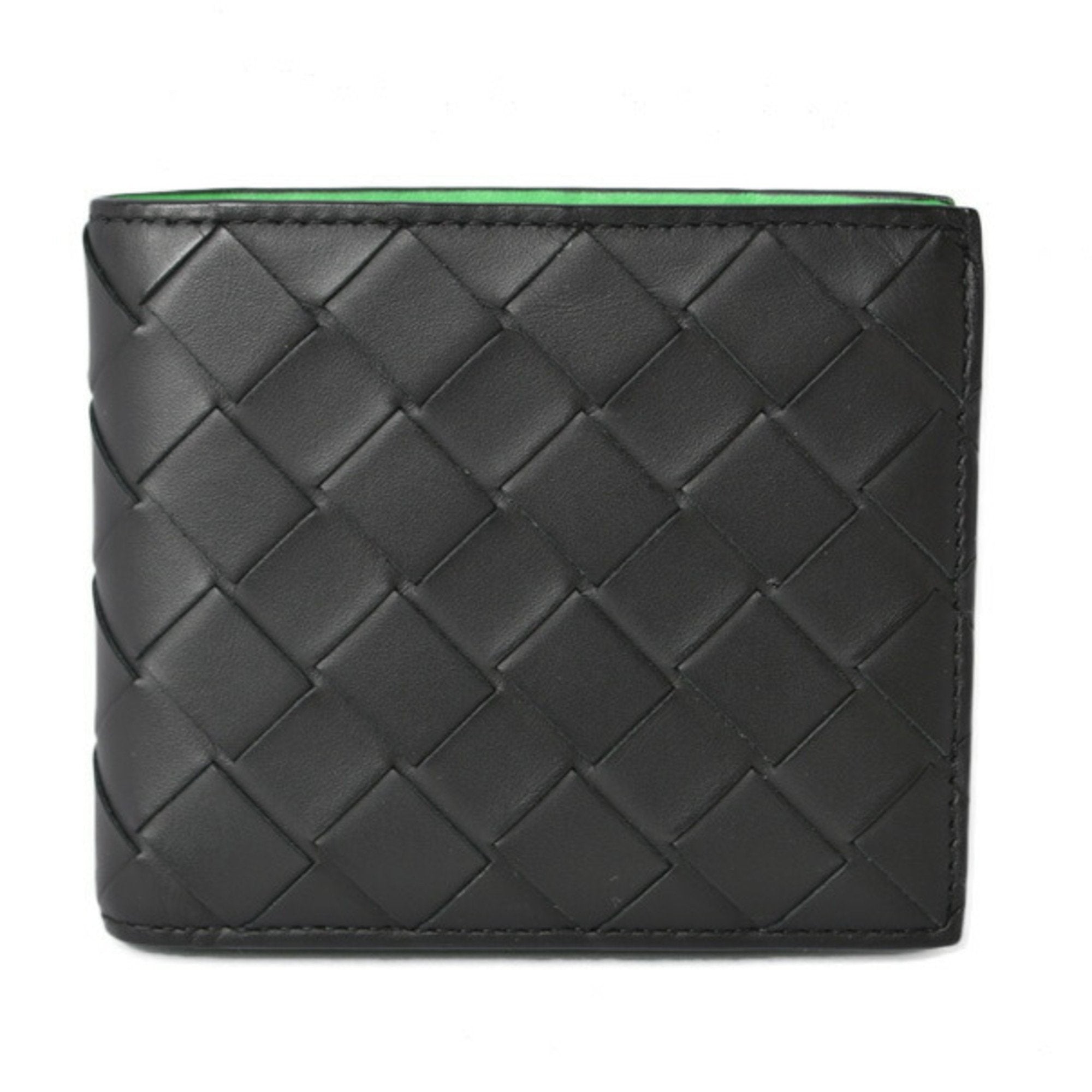 未使用品】MARNI BI-FOLD WALLET Black×Green-