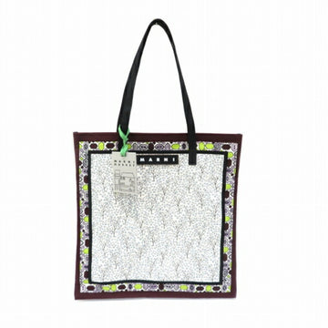 Marni Market Bandana Tote Cotton Canvas Bag Unisex