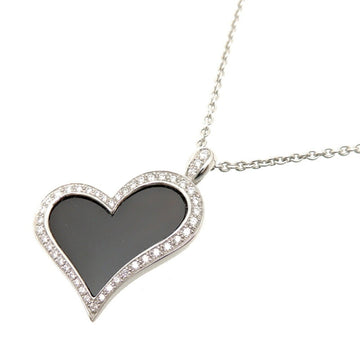 Piaget 750WG Limelight Heart Pendant Ladies Necklace 750 White Gold