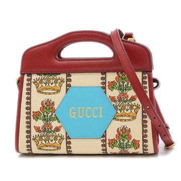 Gucci100 2Way Bag Shoulder Red 676311 100th Anniversary Model