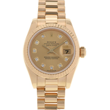 Rolex Datejust Automatic Yellow Gold (18K) Women's Watch