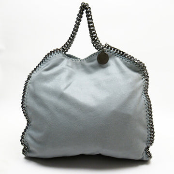 Stella McCartney Handbag Shoulder Bag 2WAY Falabella Foldover Blue Gray Polyester